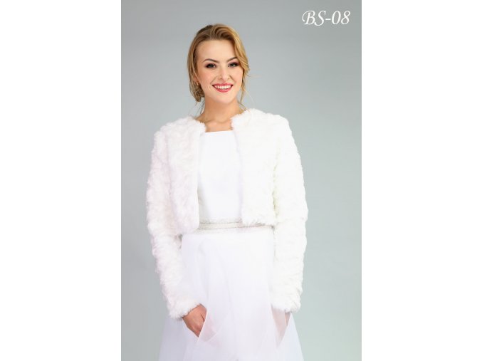 BS-08 svadobný kožúšok