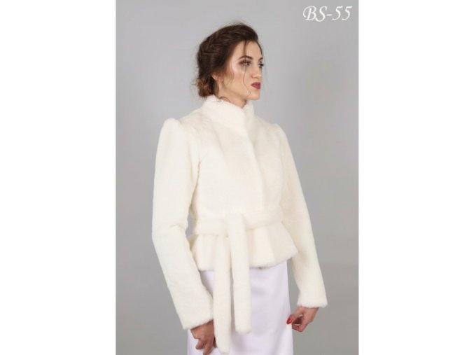 BS-55 svadobný kožúšok