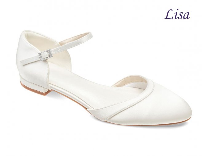 LISA dámske svadobné topánky