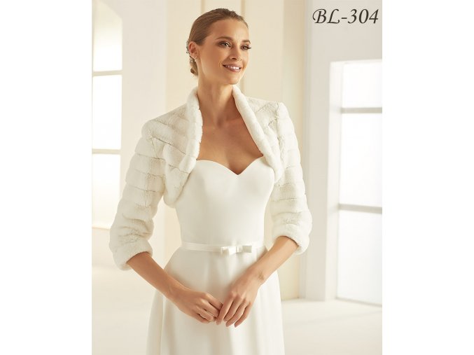 BL-304 svadobný kožúšok