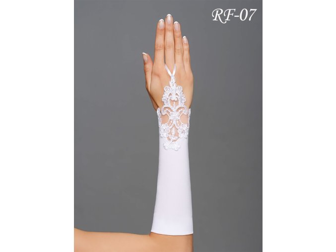 RF-07 svadobné rukavičky