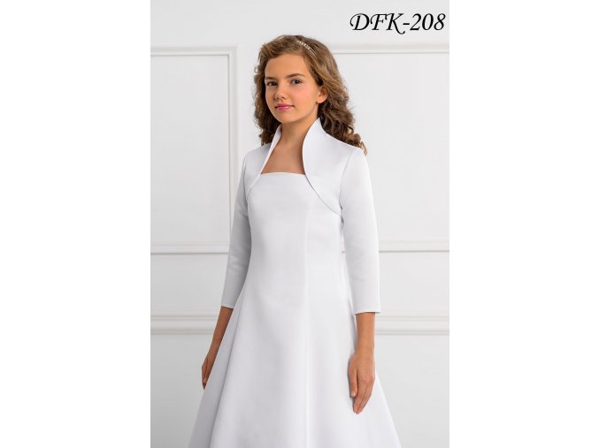 DFK-208 biele detske bolerko