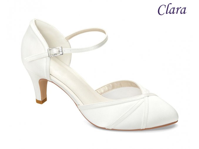 Clara pohodlne svadobne topanky