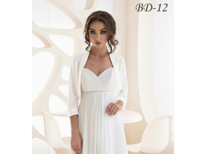 BD-12 bolerko na svadobne saty