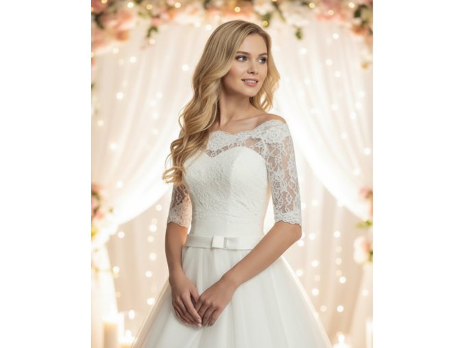 B-904 bolerko na svadobne saty