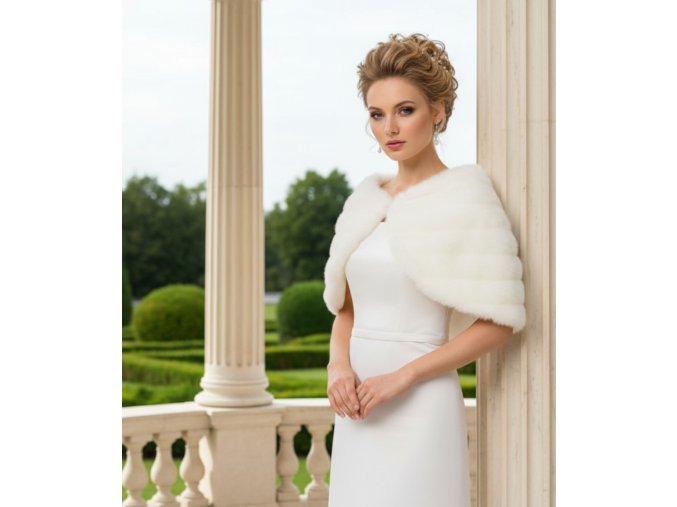 BF-240 pelerina na svadobne saty