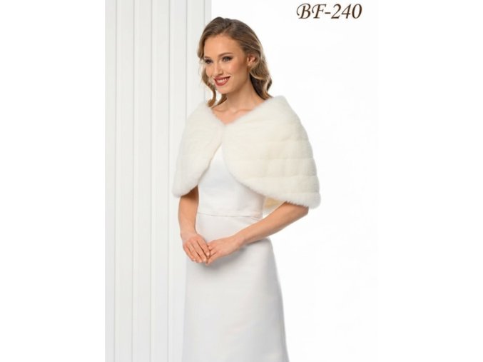 BF-240 pelerina na svadobne saty