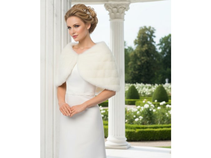 BF-240 pelerina na svadobne saty