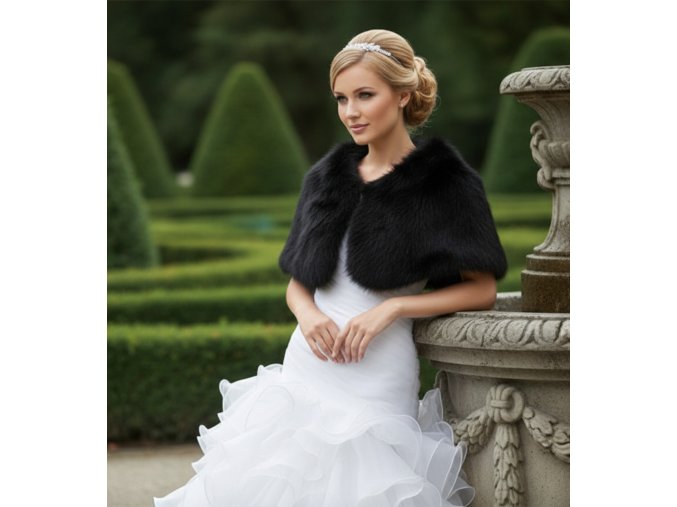 BF-21 čierny kožúšok