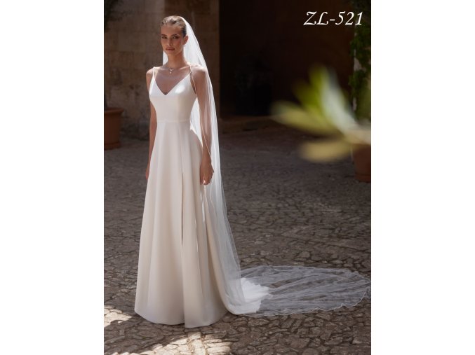 ZL-521 dlhý svadobný závoj