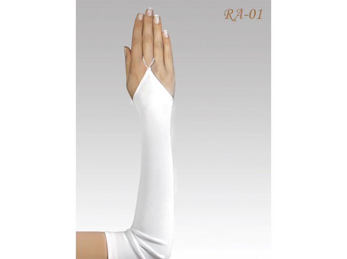 RA-01 svadobné rukavice