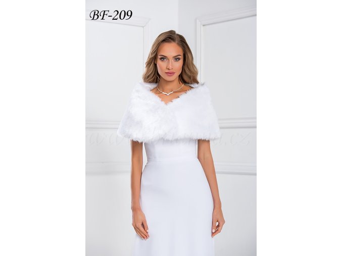 BF-209 pelerina na svadobne saty