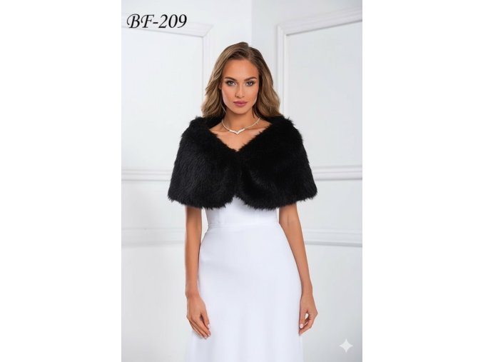 BF-209 čierny kožúšok
