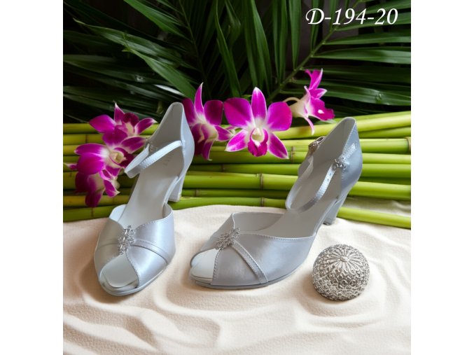 D 194-20 biele topánky na svadbu