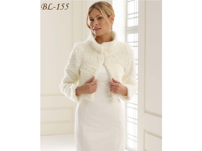 BL-155 svadobný kožúšok