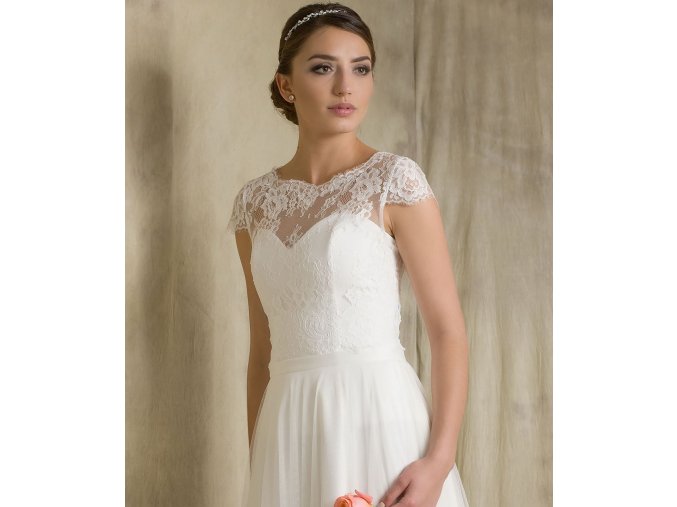 BN-63 cipkovane bolerko na svadobne saty