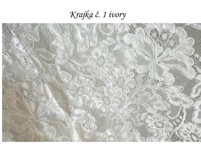 Krajka č.1 ivory