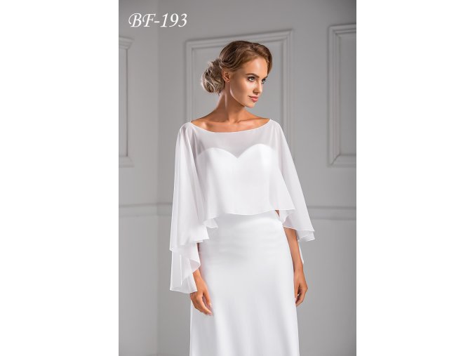 BF-193 pelerina na svadobne saty