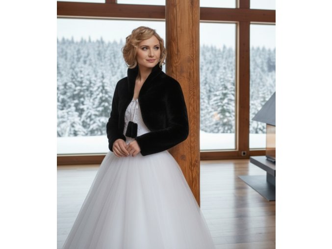 BF-39 cierny kozusok