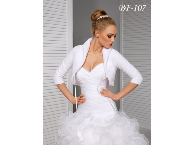 BF-107 bolerko na svadobné šaty