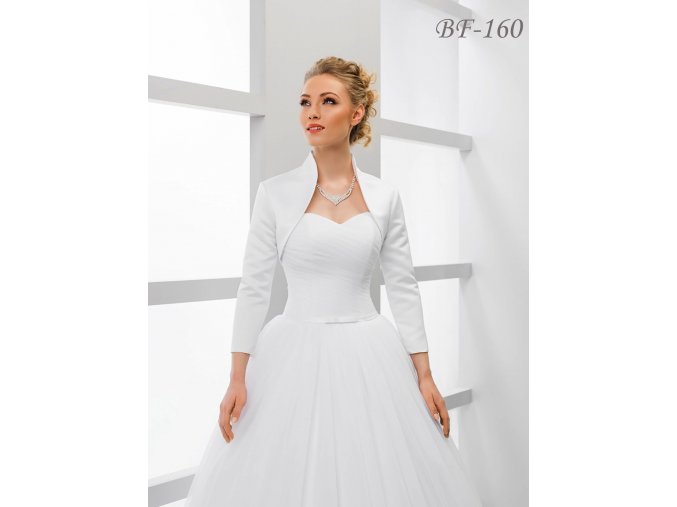 BF-160 biele bolerko na šaty