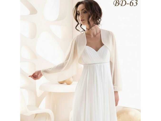 BD-63 bolerko na svadobné šaty