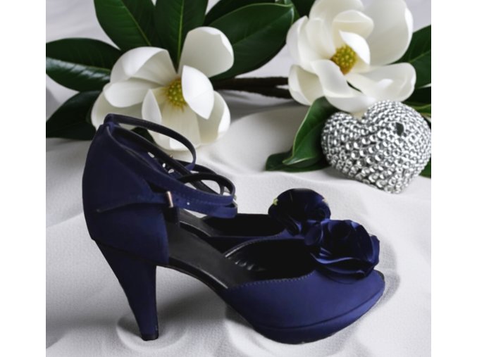 DK-197-15 modré topánky na platforme