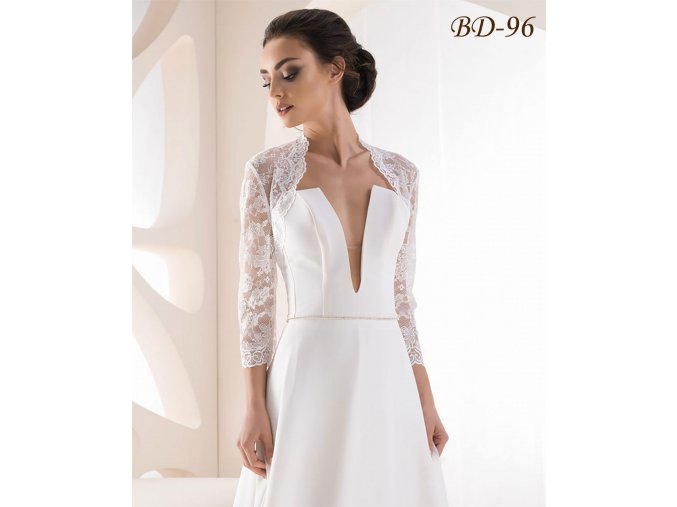 BD-96 cipkovane bolerko na svadobne saty