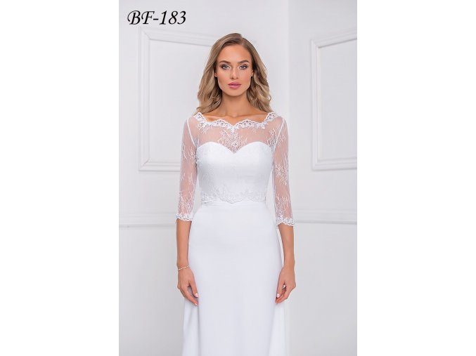 BF-183 cipkovane bolerko na svadobne saty