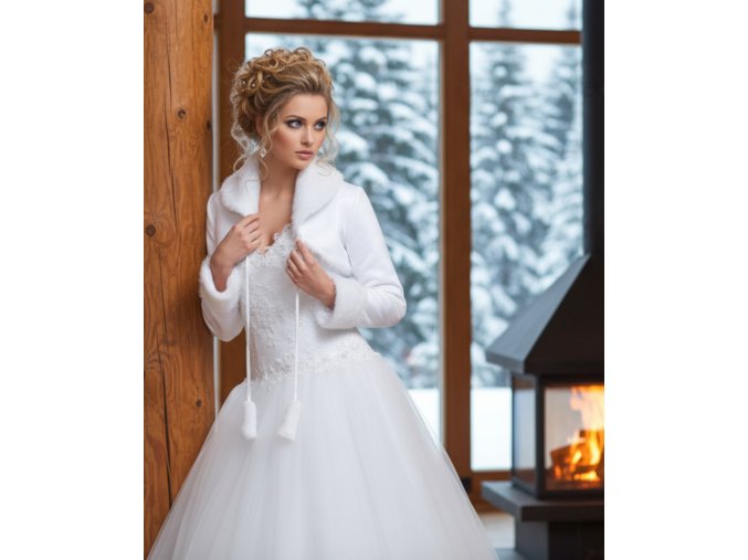 BF-87 svadobný kožúšok