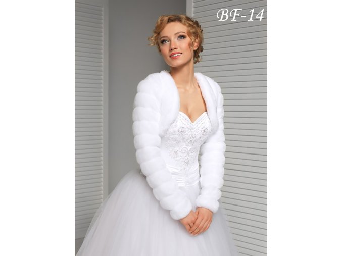 BF-14 bolerko na svadobné šaty