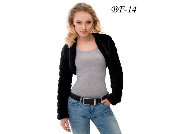 BF-14 kozusky na spolocenske saty