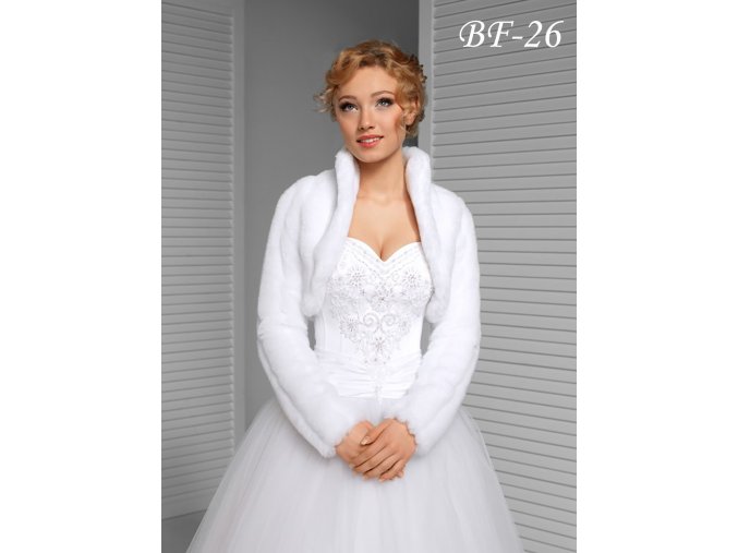 BF-26 svadobný kožúšok