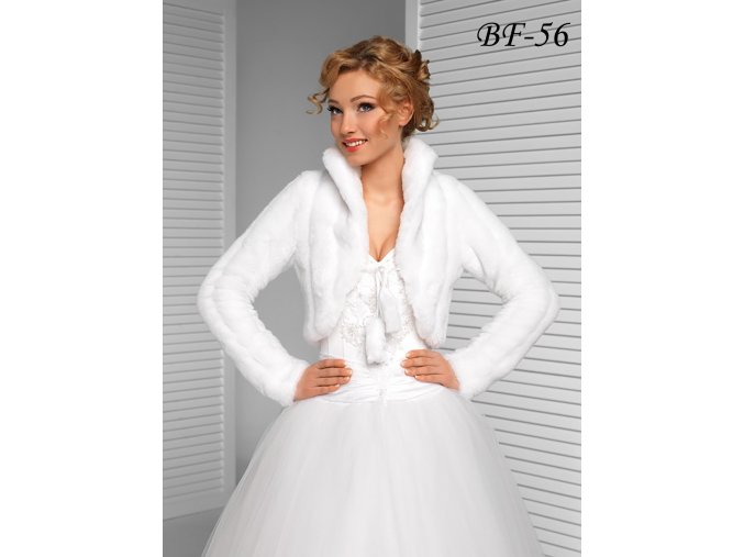 BF-56 svadobný kožúšok
