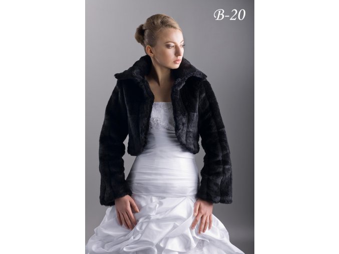 B-20 kozusky na spolocenske saty