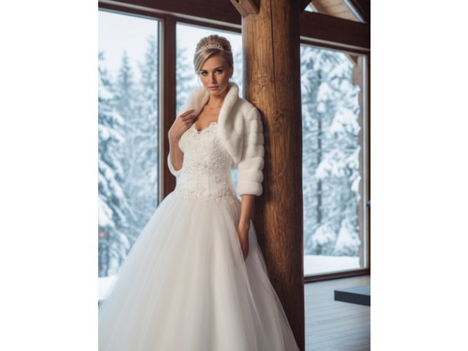 BF-88 svadobný kožúšok