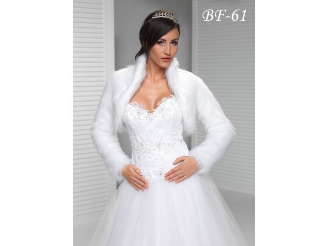 BF-61 svadobný kožúšok