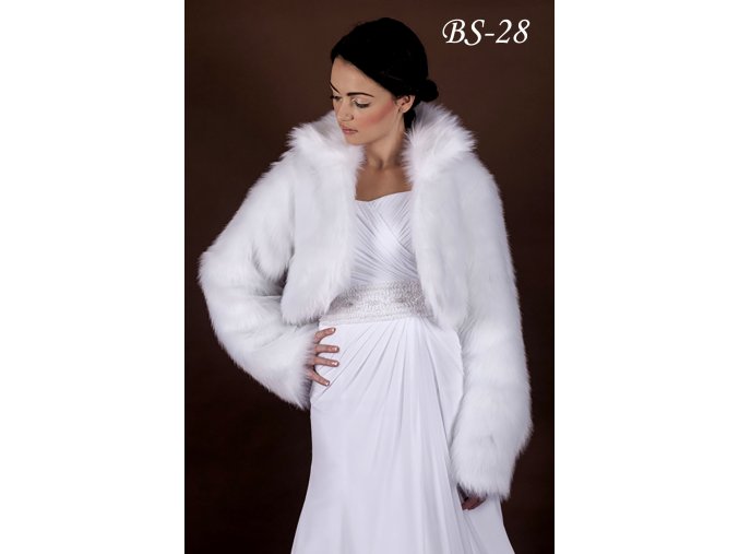BS-28 svadobný kožúšok