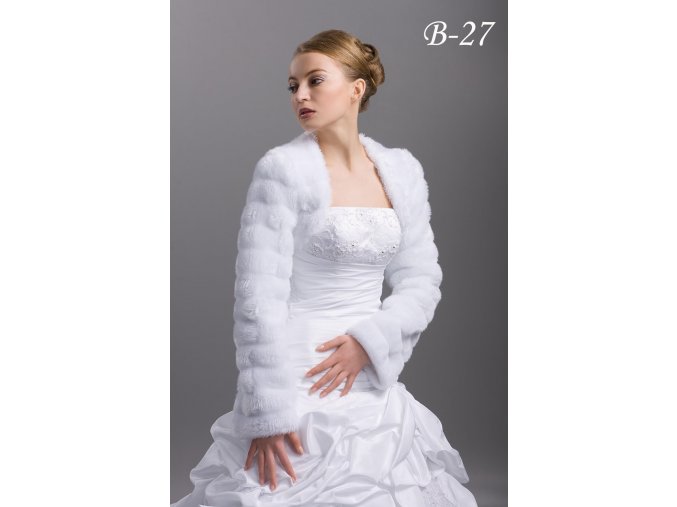 B-27 kozusky na spolocenske saty