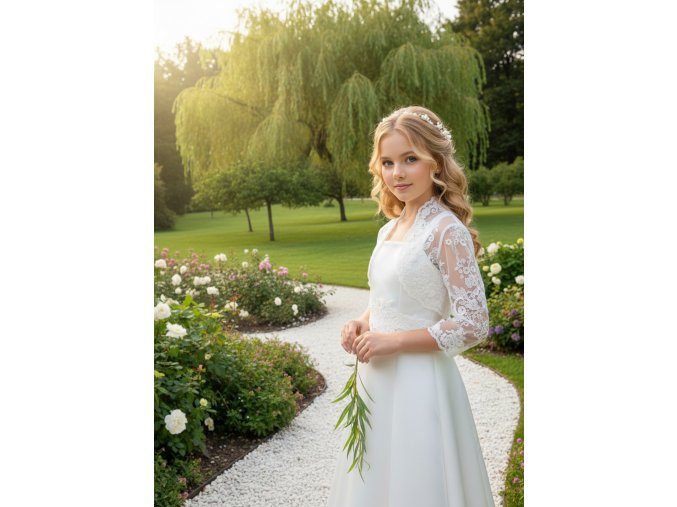 DBK-106 detské šaty na svadbu