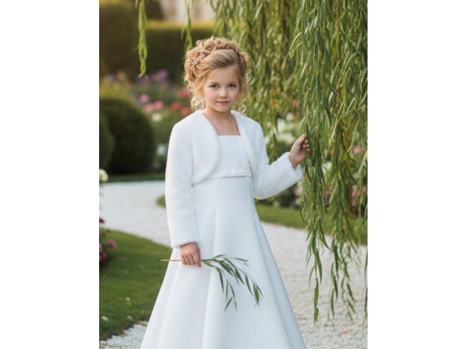 DFK-18A svadobné bolerko detské