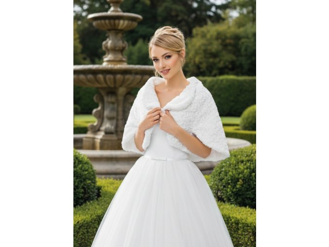 BF-162 pelerina na svadobne saty