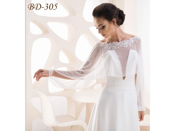 BD-305 svadobna pelerina