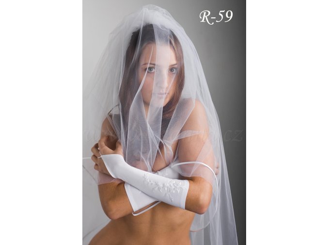 R-59 svadobné rukavice