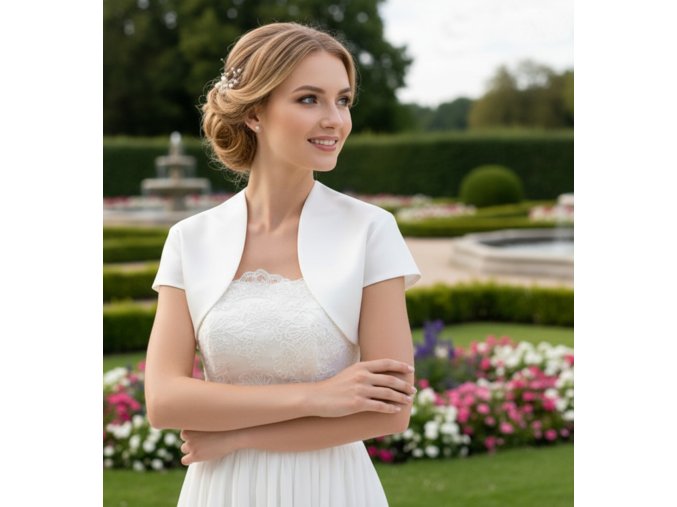 BD-45S svadobné bolerko