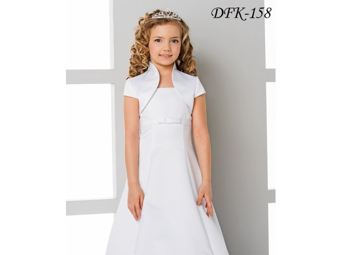 DFK-158 biele detske bolerko