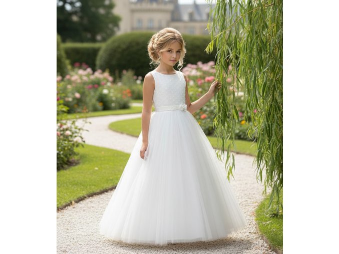 DF-13 šaty pre družičky deti