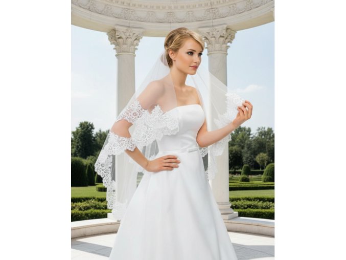 ZF-113 svadobný závoj