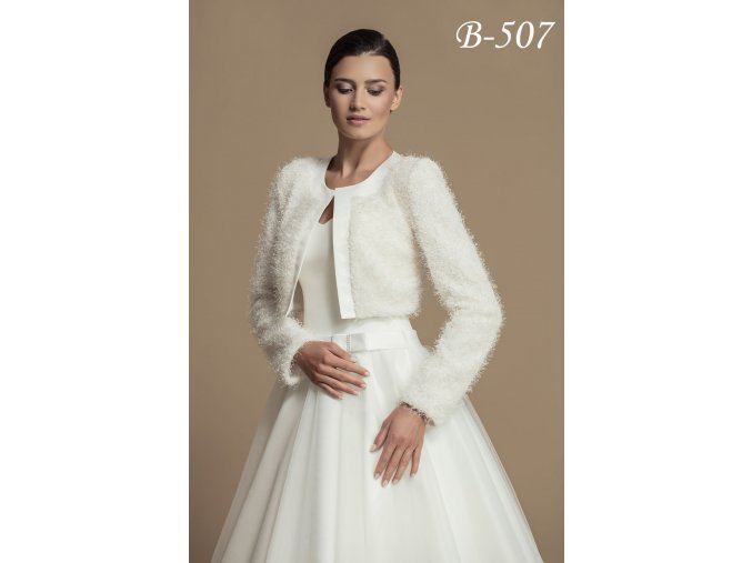 B-507 bolerko na svadobné šaty