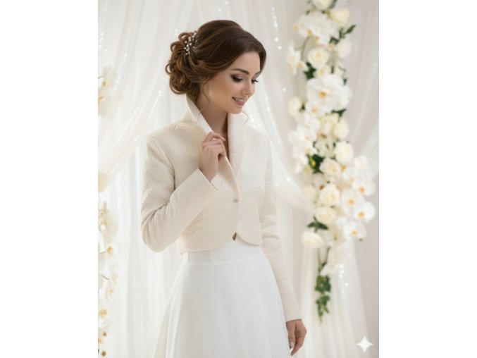 BD-151 kabátik na spoločenské šaty